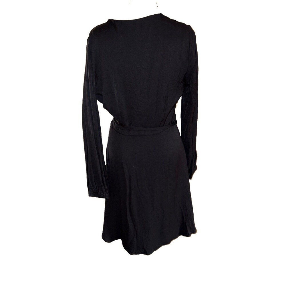 Banana Republic Women's Black Chiffon Dress Size 6 - Picture 2 of 7